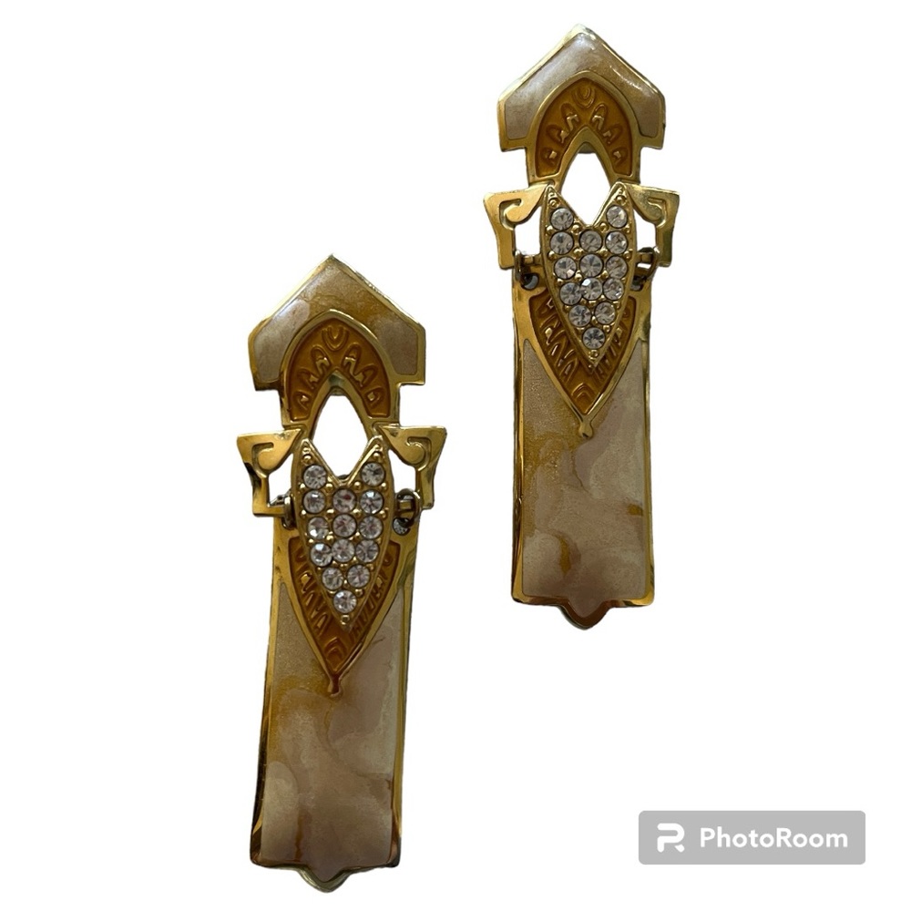 Vintage Edgar Berebi Pierced Earrings
